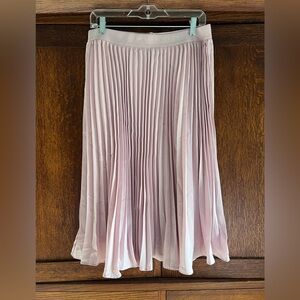 Grace Karin Light Pink A-Line Pleated Skirt